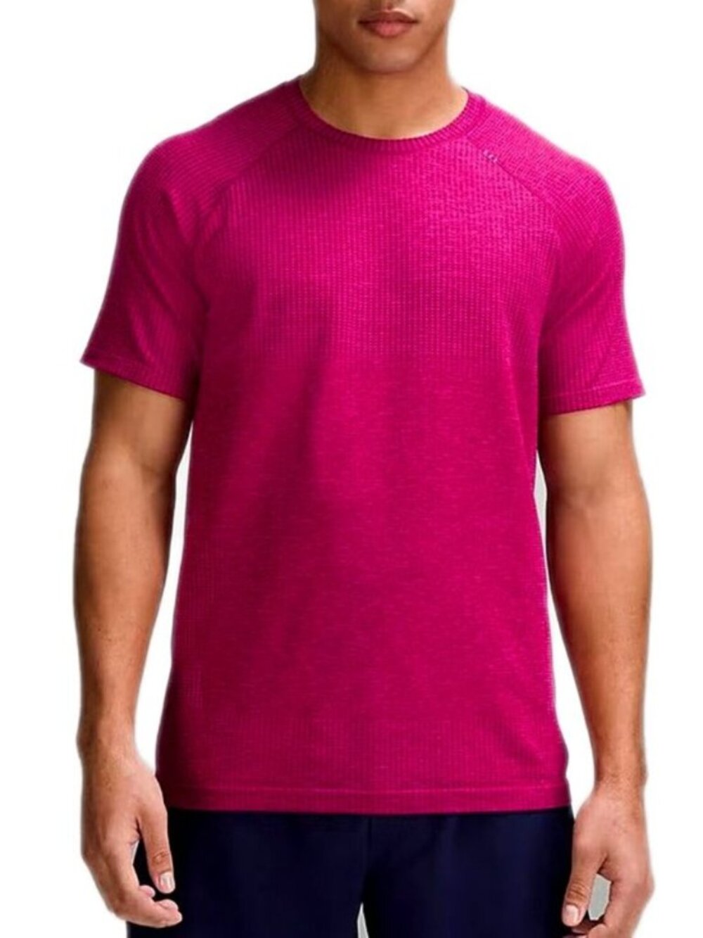 Lululemon Men’s Shirt Metal Vent Tech Short Sleeve Pink size Medium